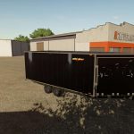 fs22 enclosed snowmobile trailer chs beta fs22 2