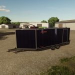 fs22 enclosed snowmobile trailer chs beta fs22 3