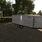 fs22 enclosed snowmobile trailer chs beta fs22 4