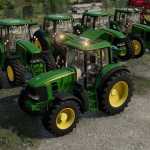 fs22 john deere 6030 6cyl series v1.0 fs22 1