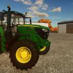 fs22 john deere 6135m v1.0 fs22 1