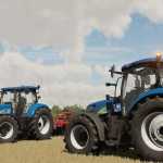 fs22 new holland t6050 series v1.0 fs22 1