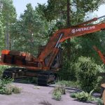 fs22 oldgen deere hitachi excavator pack v1.0 fs22 10