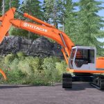 fs22 oldgen deere hitachi excavator pack v1.0 fs22 11