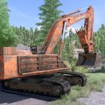 fs22 oldgen deere hitachi excavator pack v1.0 fs22 14