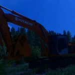 fs22 oldgen deere hitachi excavator pack v1.0 fs22 22