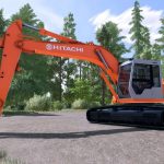 fs22 oldgen deere hitachi excavator pack v1.0 fs22 3