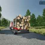 fs22 wood trailer v1.0 fs22 1