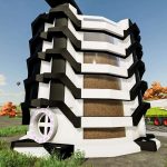 futuristic large silo v1.0 fs22 3