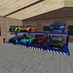 garage for cars and motocycles v1.0 fs22 5