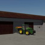 garage s with sliding doors v1.1 fs22 2