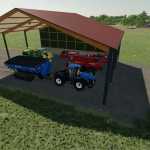 garage shed v1.0 fs22 1