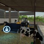 garage with cowbarn v1.0 fs22 3