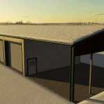 garage with shed v1.0 fs22 6