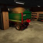 garage with silo v1.0 fs22 3