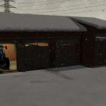 garage with silo v1.0 fs22 5