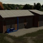 garage with silo v1.0 fs22 6