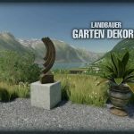 garden decorations v1.0 fs22 2