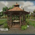 garden pavilion v1.0 fs22 1