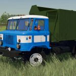 gaz 66 dump truck v1.0.1 fs22 2