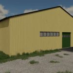 gdr grain hall v1.0 fs22 2