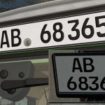 german licenseplate incl. shorttime and season v1.0 fs22 5