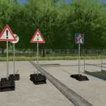 german road signs v1.0 fs22 1