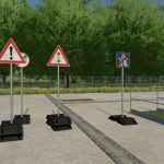 german road signs v1.0.0.1 fs22 2