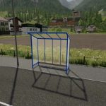 glass bus stop prefab v1.0 fs22 2