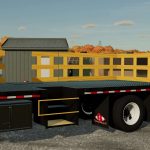 gmc c8500 flatbed cone truck v1.0 fs22 4