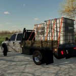 gmc sierra 3500 flatbed 2003 v1.0 fs22 3