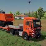 goldhofer 4axle flatbed v1.0 fs22 2