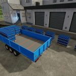 goose neck pallet trailer autoload v1.1 fs22 4