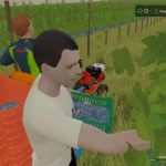 grape harvest with workers v1.1 fs22 3