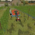 grape harvest with workers v1.1 fs22 4