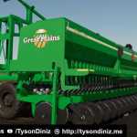 great plains 3s3000hd 3 section box drill v1.0 fs22 3