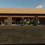 half timbered hall v1.0 fs22 2