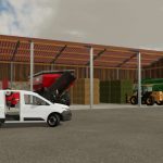 hangar standard en bois v1.0 fs22 2