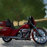 harley davidson street glide 28rework 29 v1.0 fs22 2