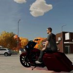 harley streetglide v1.0 fs22 2