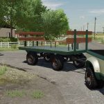 hay wagon with seats v1.0 fs22 3