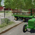 hay wagon with seats v1.0 fs22 5