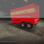 herron 18ft silage trailer v1.0 fs22 2