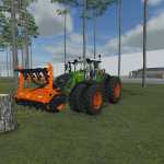 high speed stump grinder v1.0 fs22 1