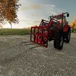 home made bale fork v1.0 fs22 1