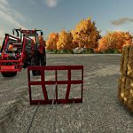 home made bale fork v1.0 fs22 3