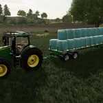 homemade flatbed trailer v1.0 fs22 1