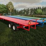 homemade flatbed trailer v1.0 fs22 4