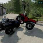 honda rancher lifted v1.0 fs22 1