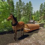 horse for forestry v1.0 fs22 2